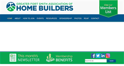 Desktop Screenshot of fortsmithhomebuilders.com